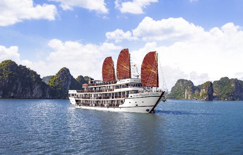Hotel Alisa Cruise Halong Ha Long Exterior foto