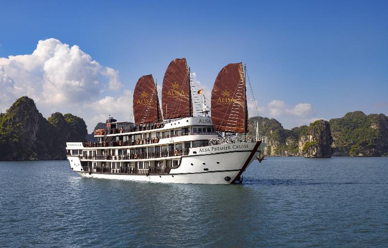 Hotel Alisa Cruise Halong Ha Long Exterior foto